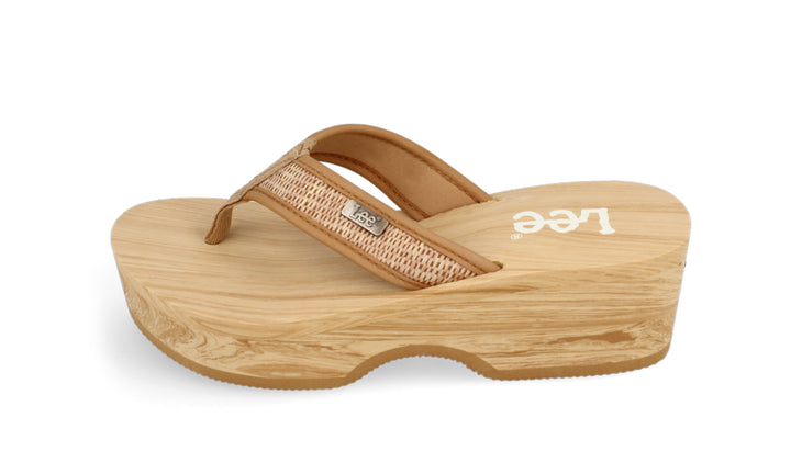 Lee Virginia Raffia Bulky Heel