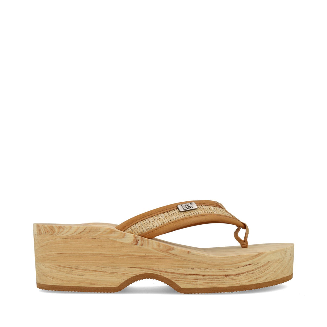 Lee Virginia Raffia Bulky Heel