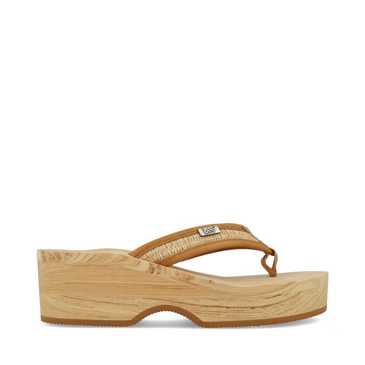 Lee Virginia Raffia Bulky Heel