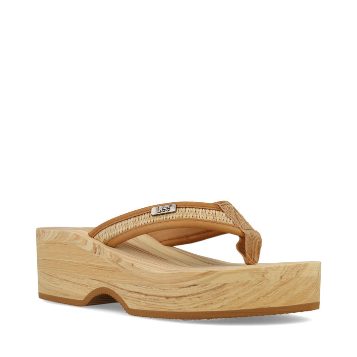 Lee Virginia Raffia Bulky Heel