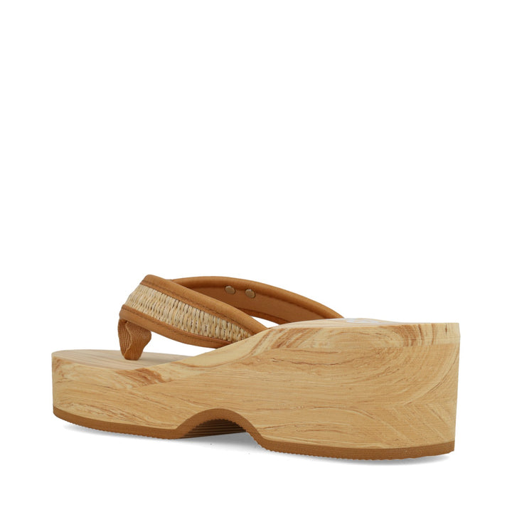 Lee Virginia Raffia Bulky Heel