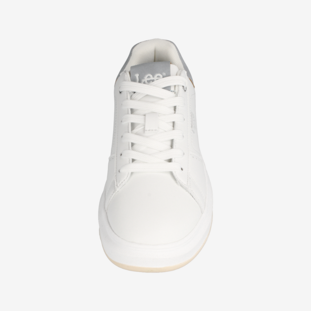 White sneaker on a white background