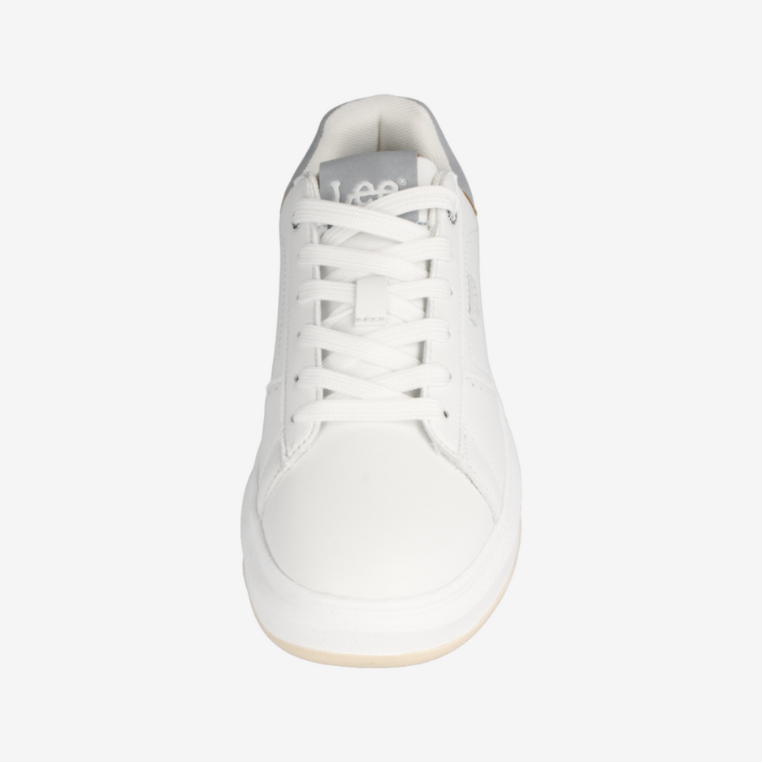 White sneaker on a white background