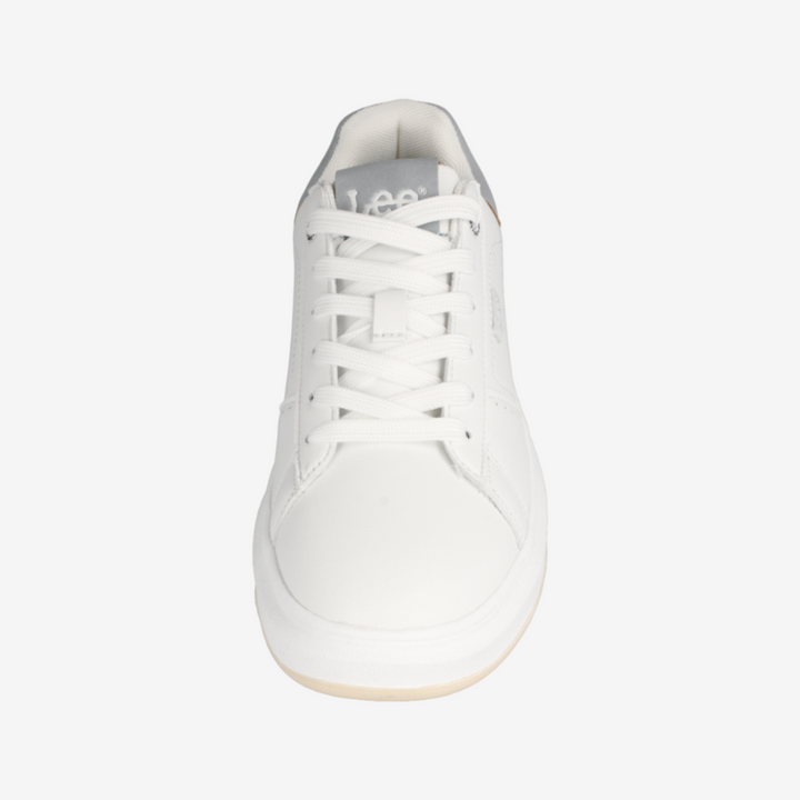 White sneaker on a white background