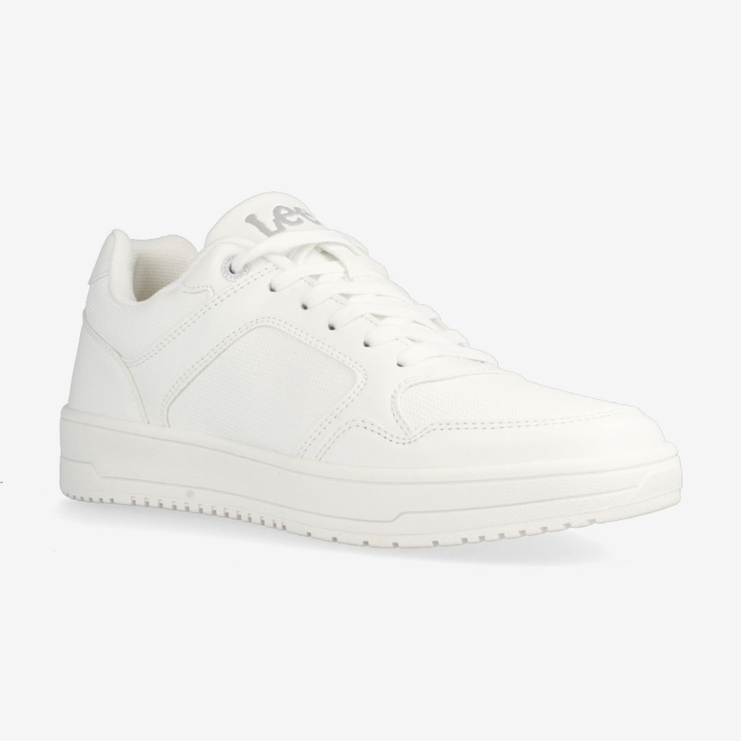 White sneaker on a white background