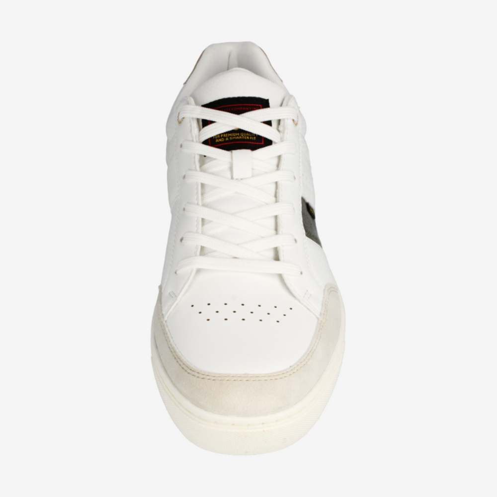 White sneaker on a white background