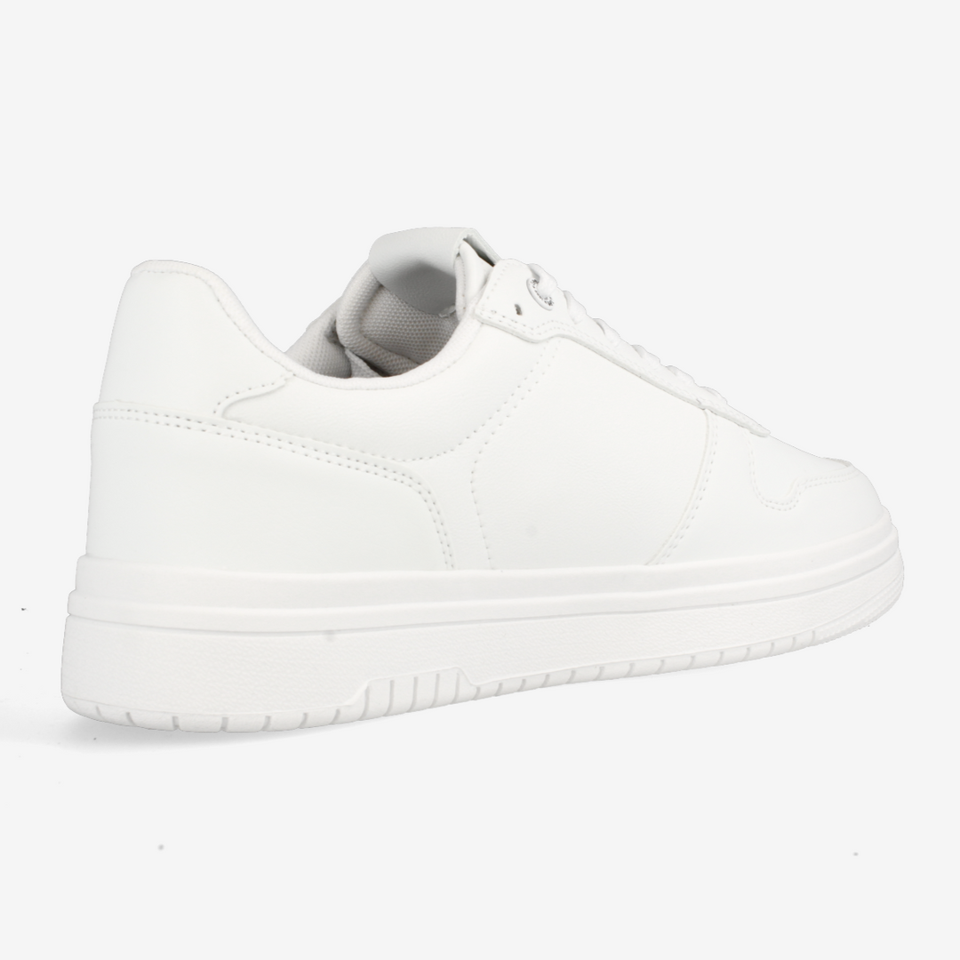 White sneaker on a white background
